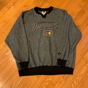 Vintage 90s Lee Sport NHL Chicago Blackhawks Pullover Sweater